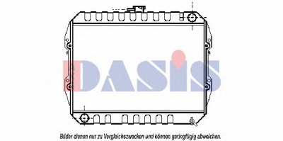 AKS DASIS 240040n -  Радиатор, охлаждение двигателя